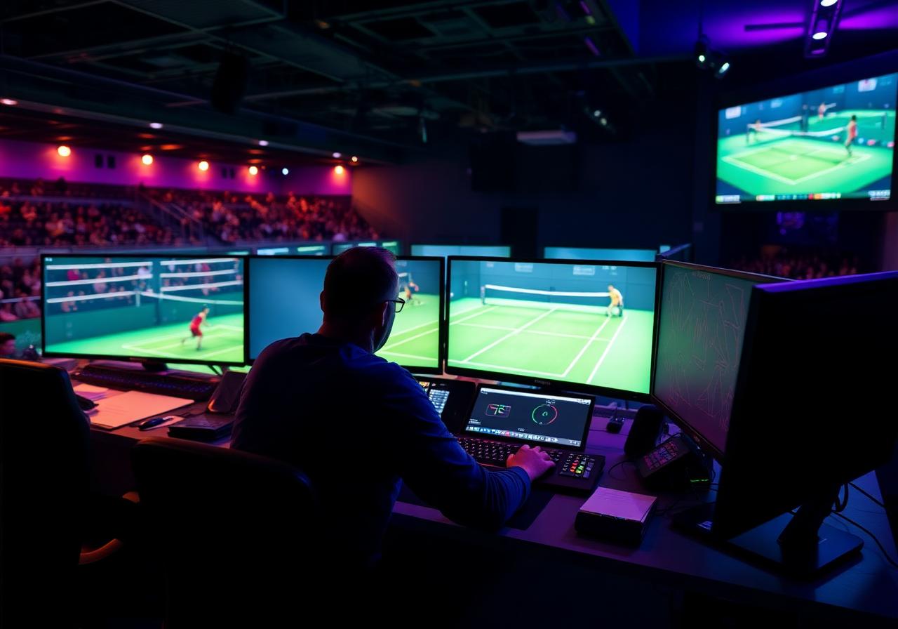 Tournament organizer control room